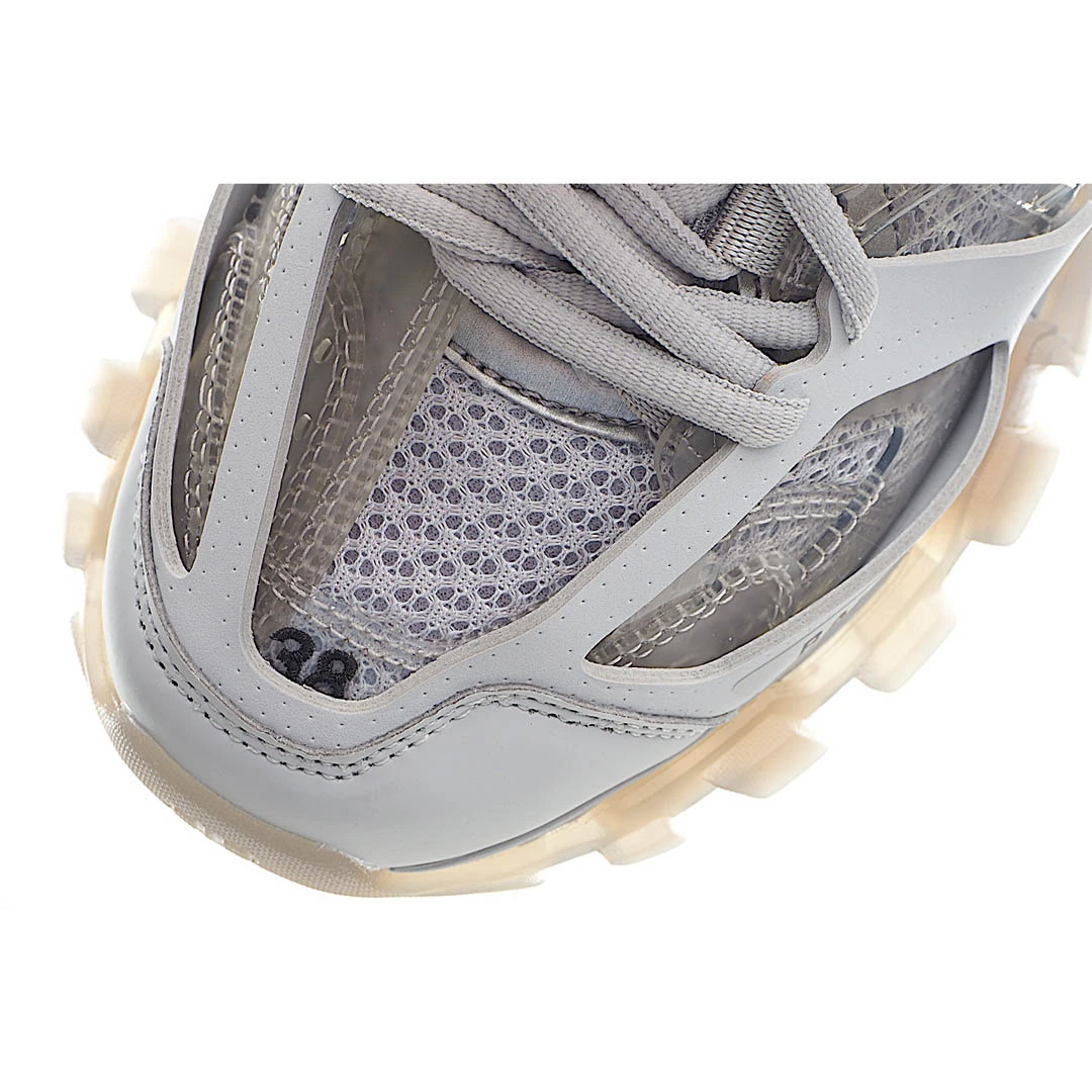 Balenciaga Sneaker Tess s.Gomma MAILLE WHITE/ORANGE