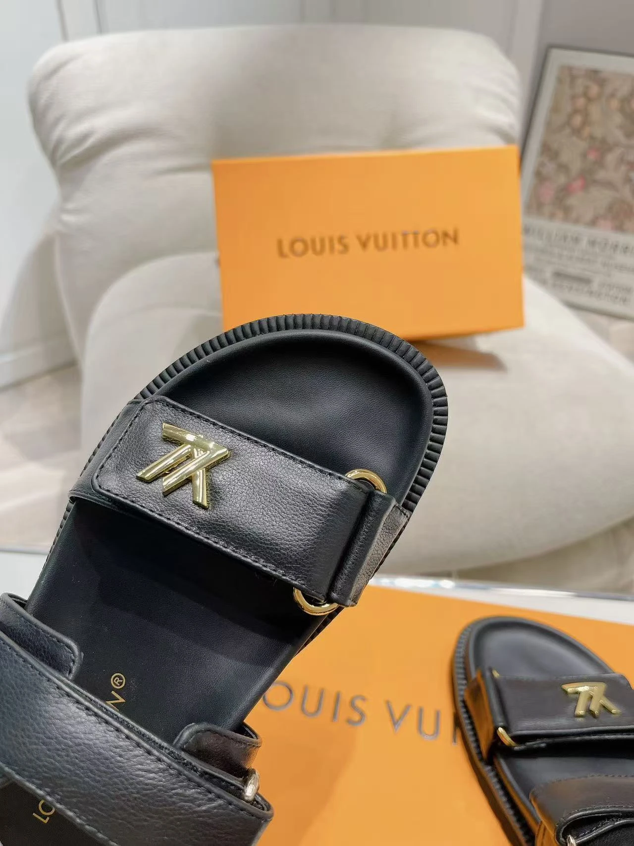 LV Flat Sandals