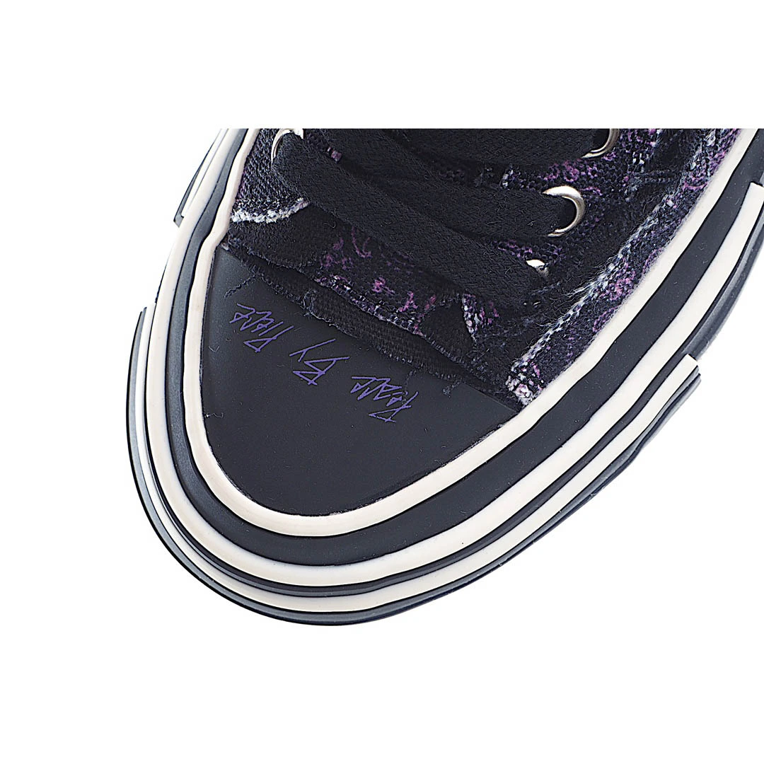 x VESSEL GOP Low canvas vulcanized sneakers