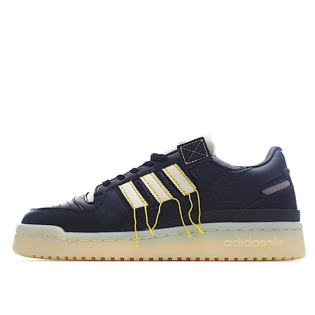 Adidas Forum 84 Low Premium 'Black Easy Yellow'