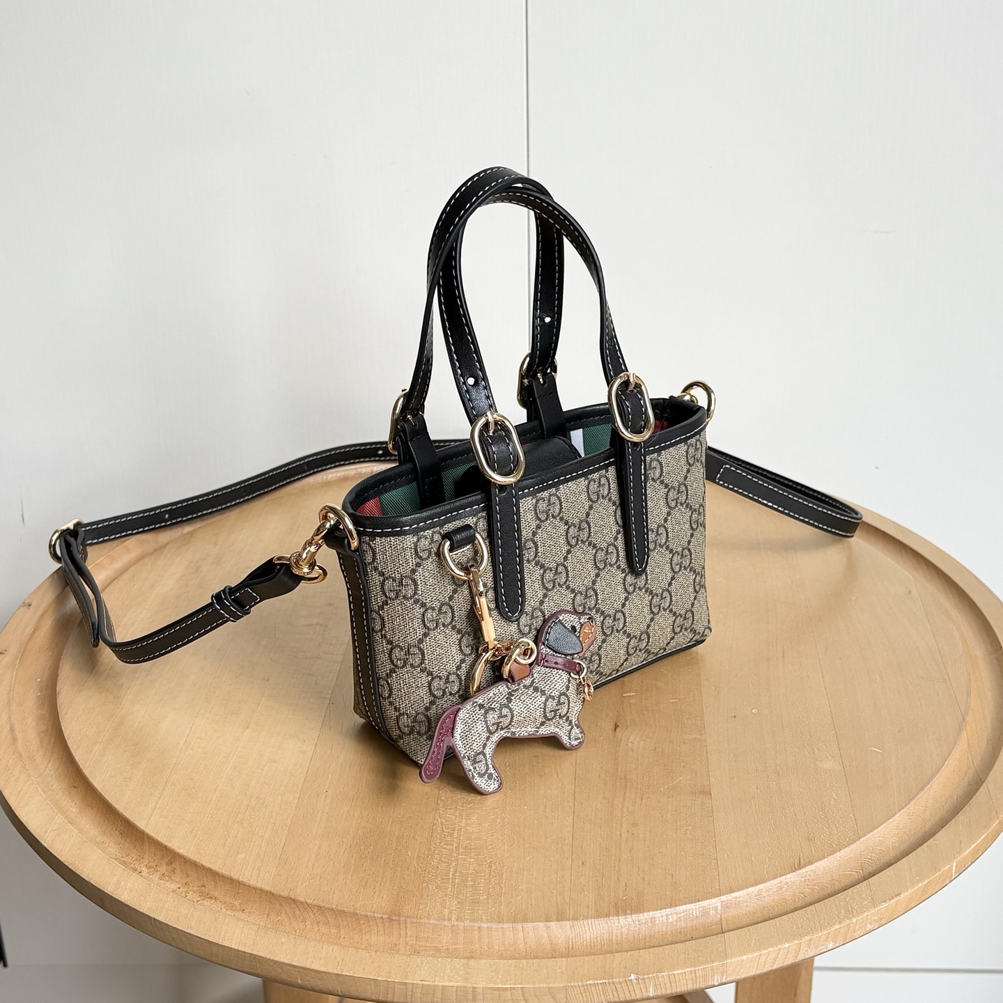 Gucci Emblem Mini Tote Bag