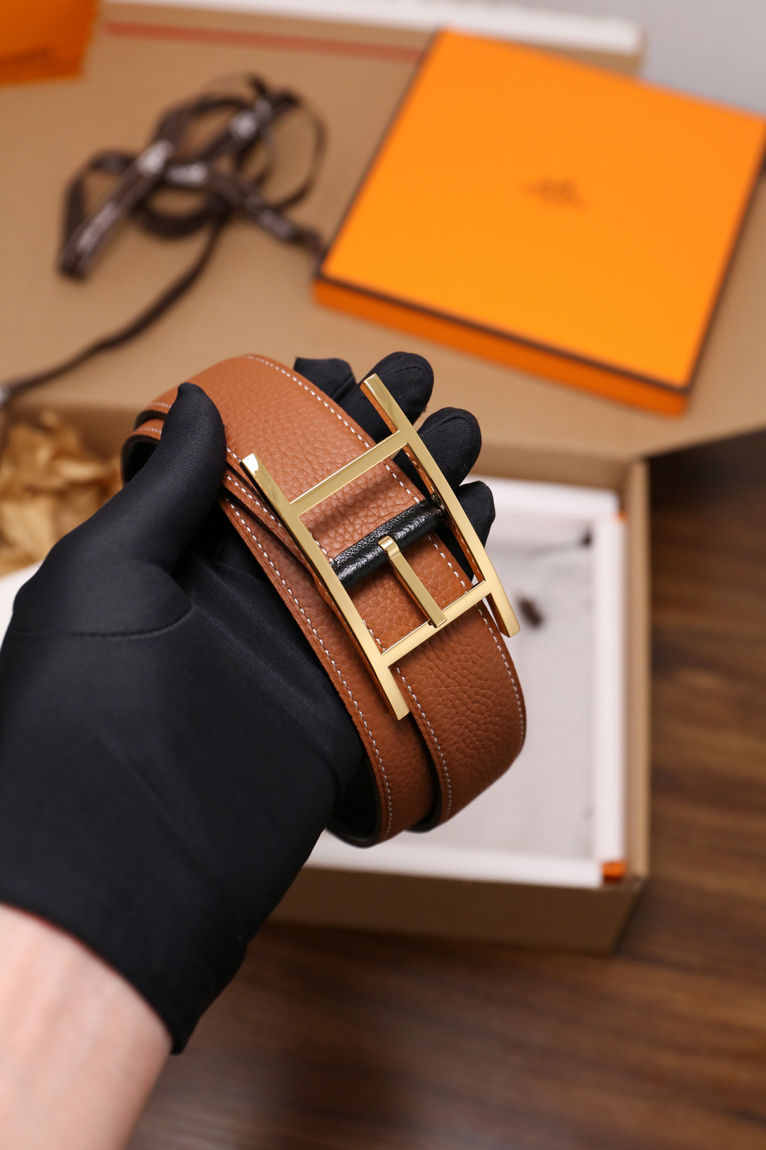 Hermes Belt Width 32mm Size100-125cm