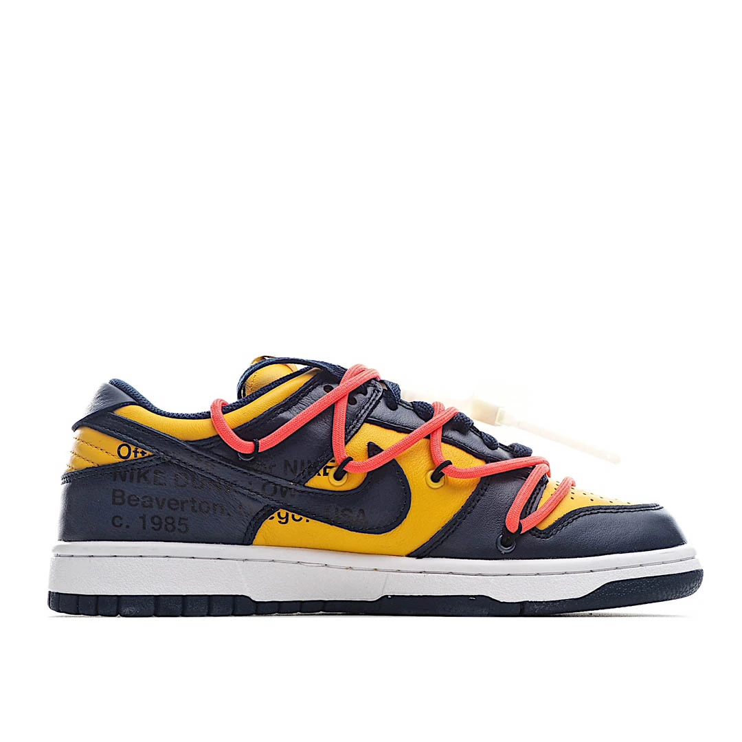OFF-WHITE x Futura x Nike Dunk Low 板鞋