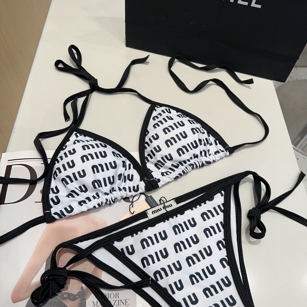 Miumiu Halter 2 Piece Swimsuit