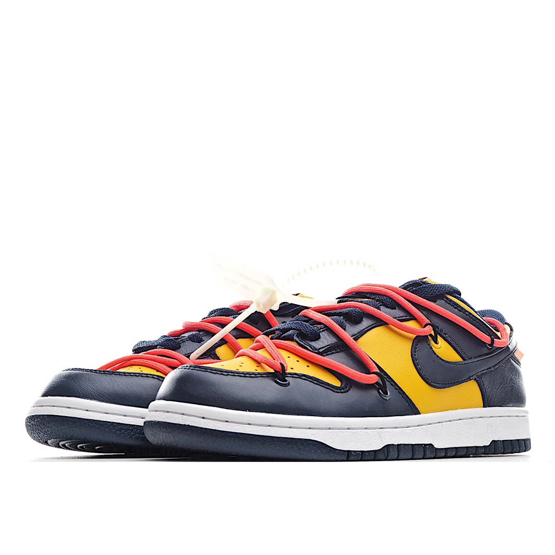OFF-WHITE x Futura x Nike Dunk Low 板鞋