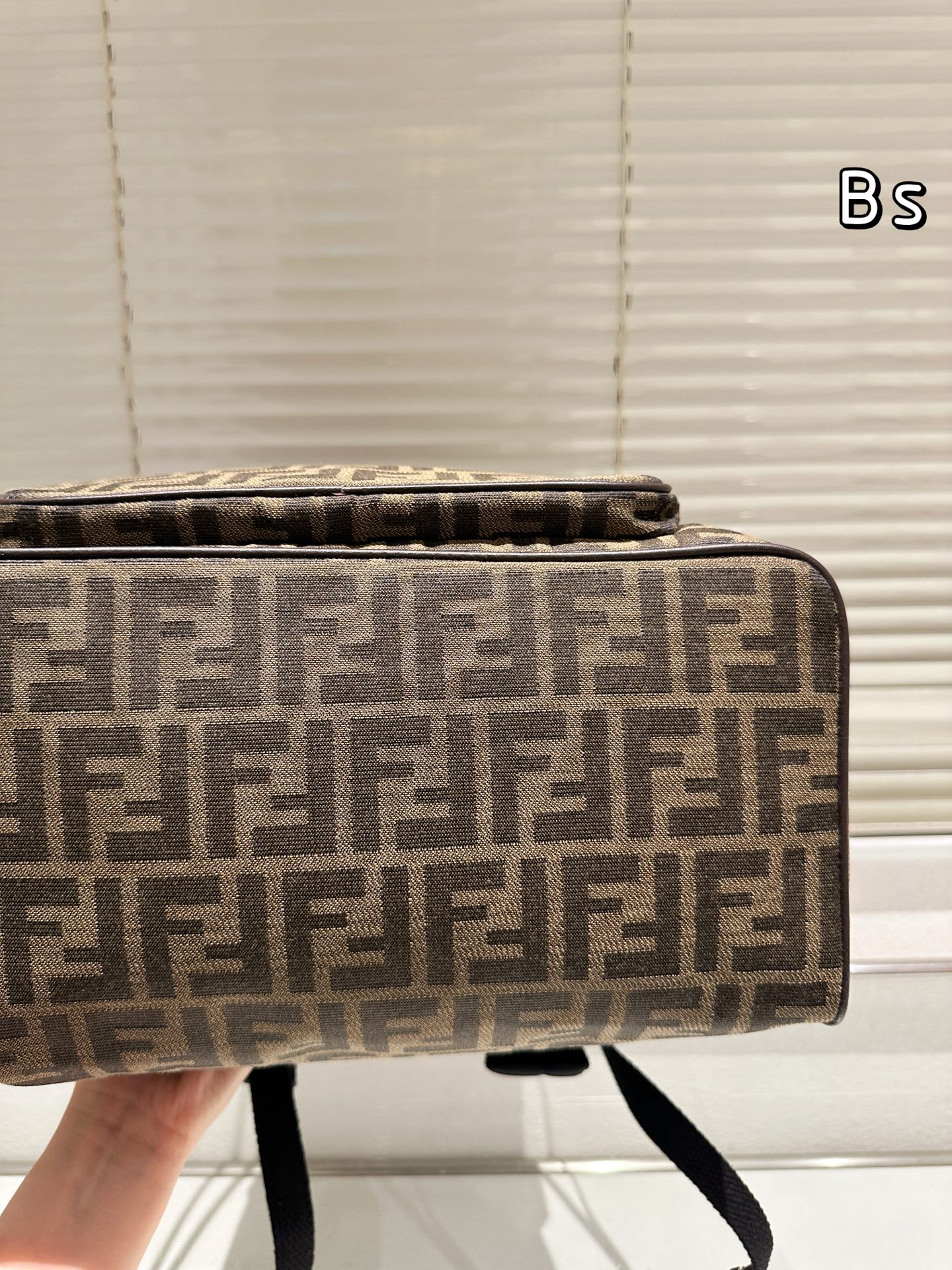 FENDI FF Monogram Double Shoulder Bag