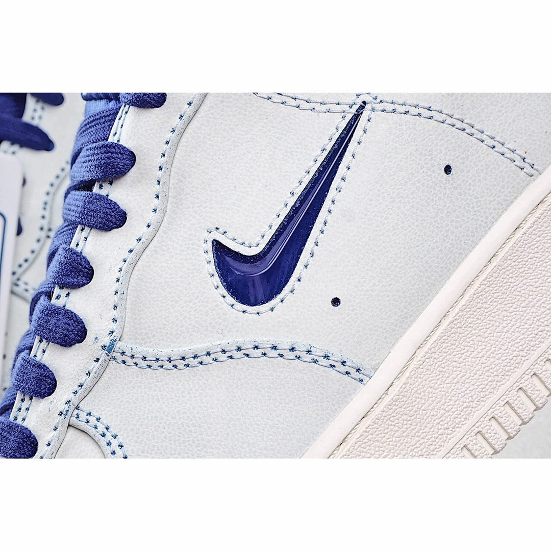 NIKE AIR FORCE 1 LOW PREMIUM Brush Off Leather 白蓝