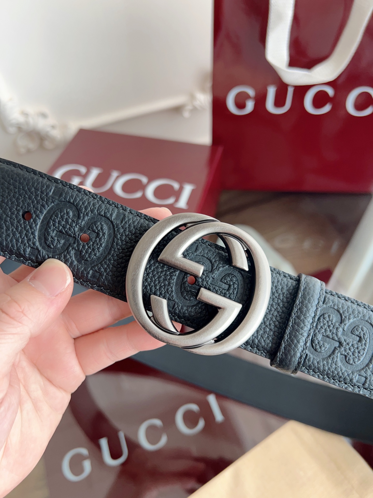 Gucci Belt for Men Width 40mm