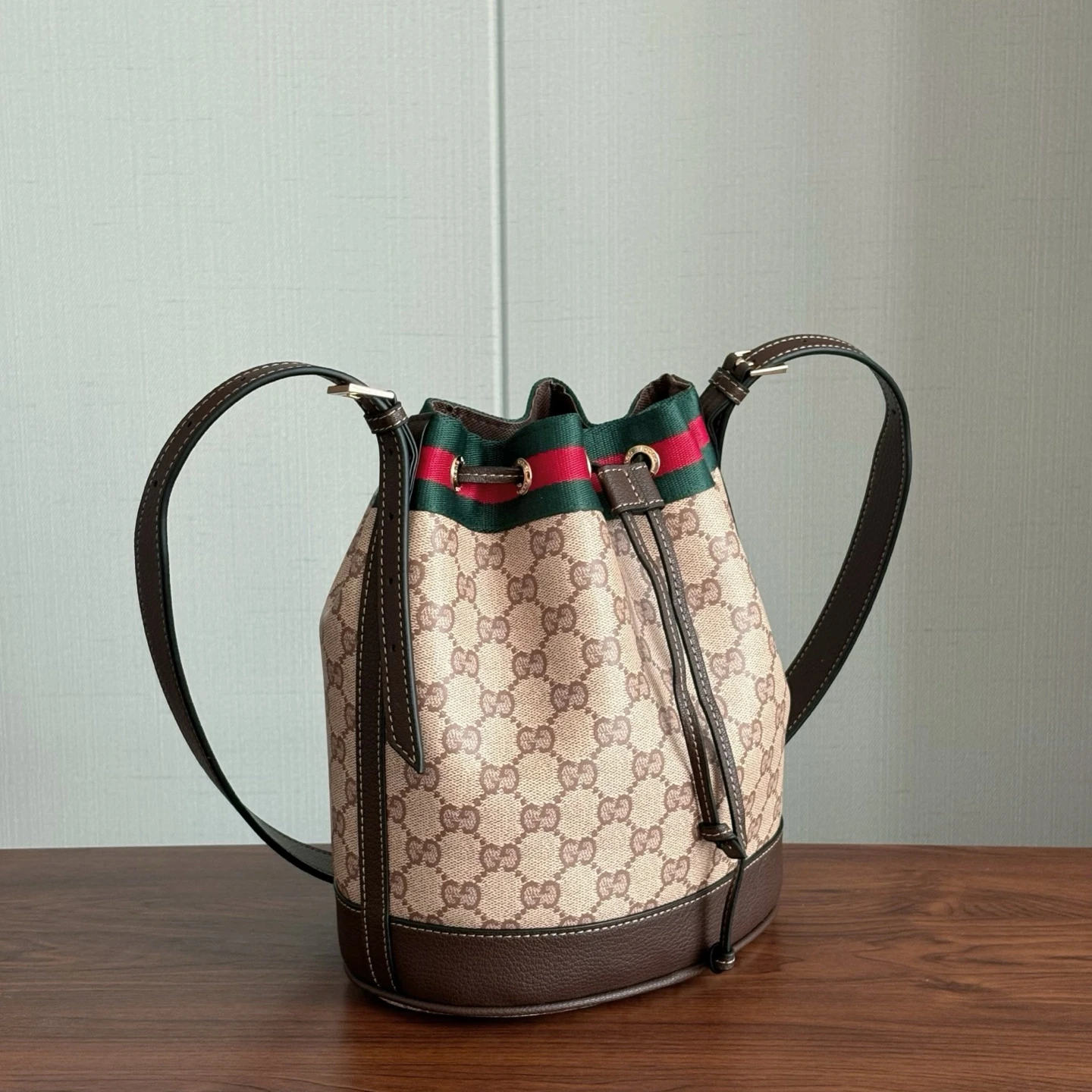 Gucci Webbing Mini Bucket Bag
