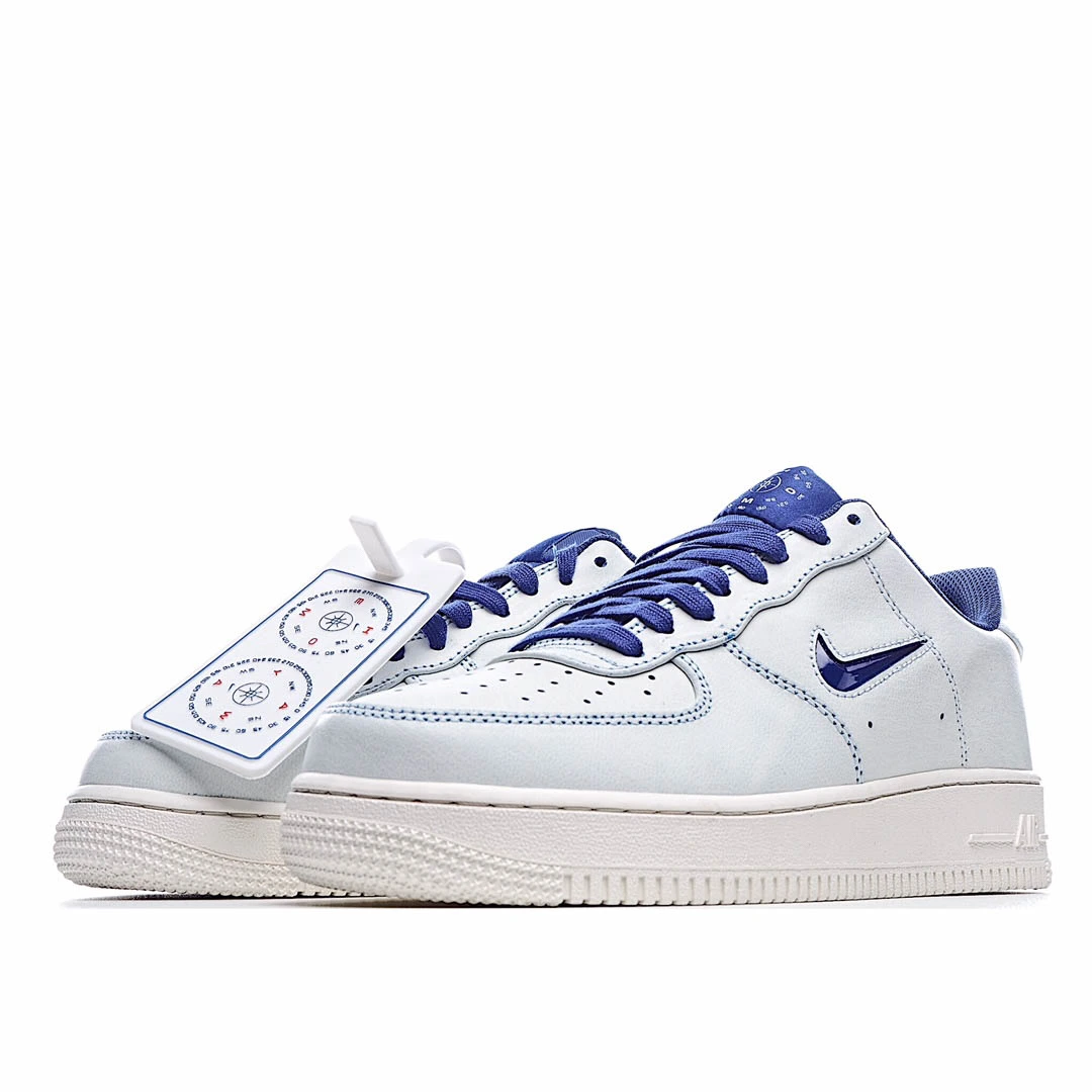 NIKE AIR FORCE 1 LOW PREMIUM Brush Off Leather 白蓝