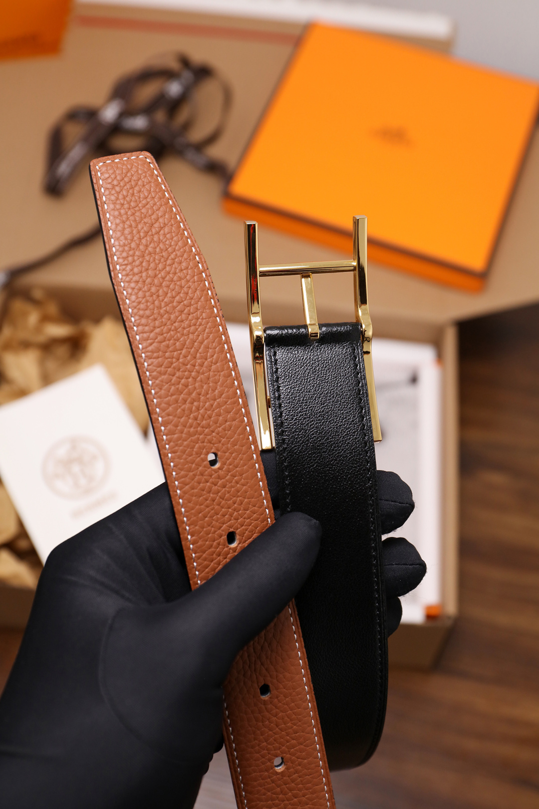 Hermes Belt Width 32mm Size100-125cm
