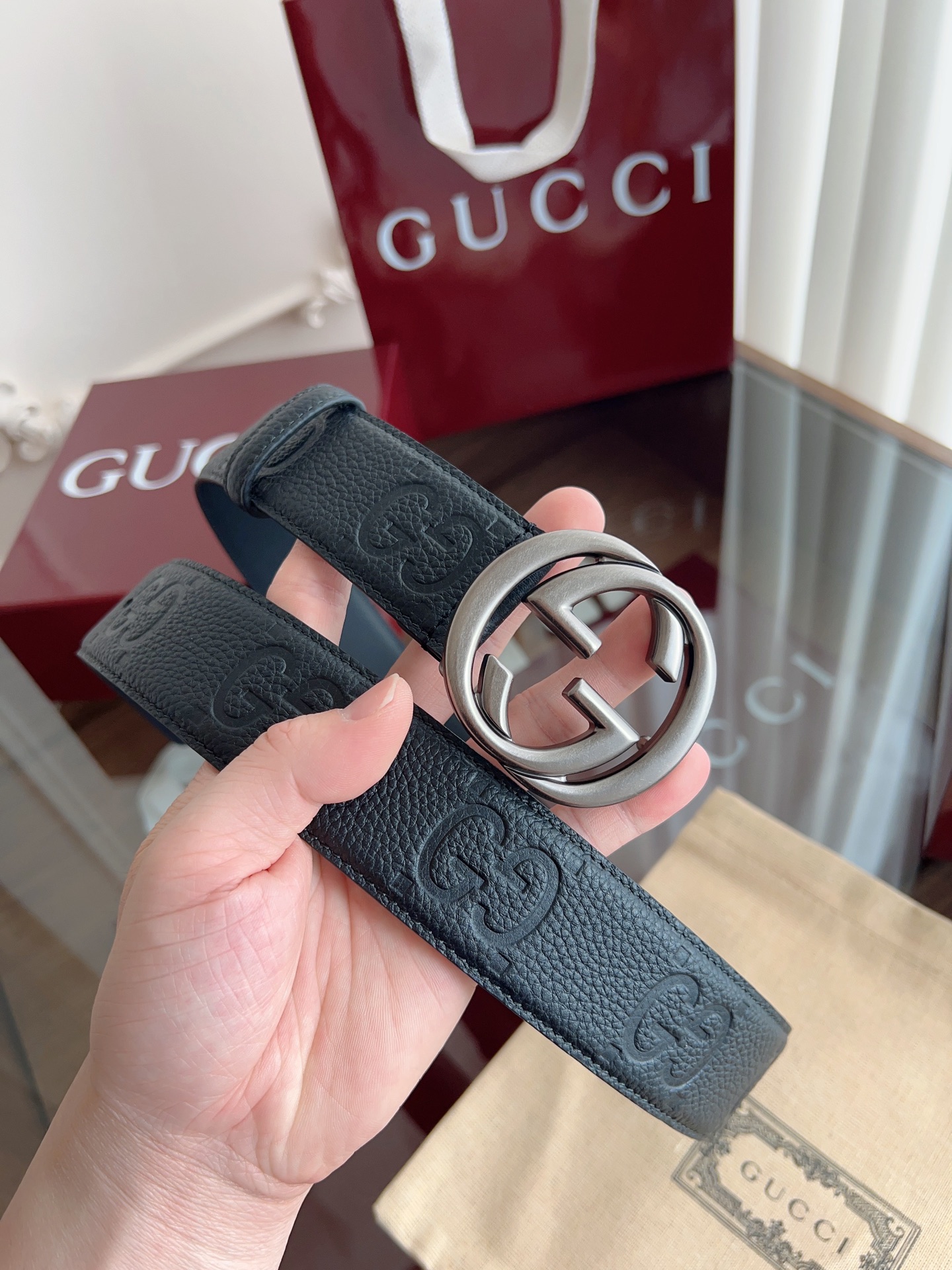 Gucci Belt for Men Width 40mm