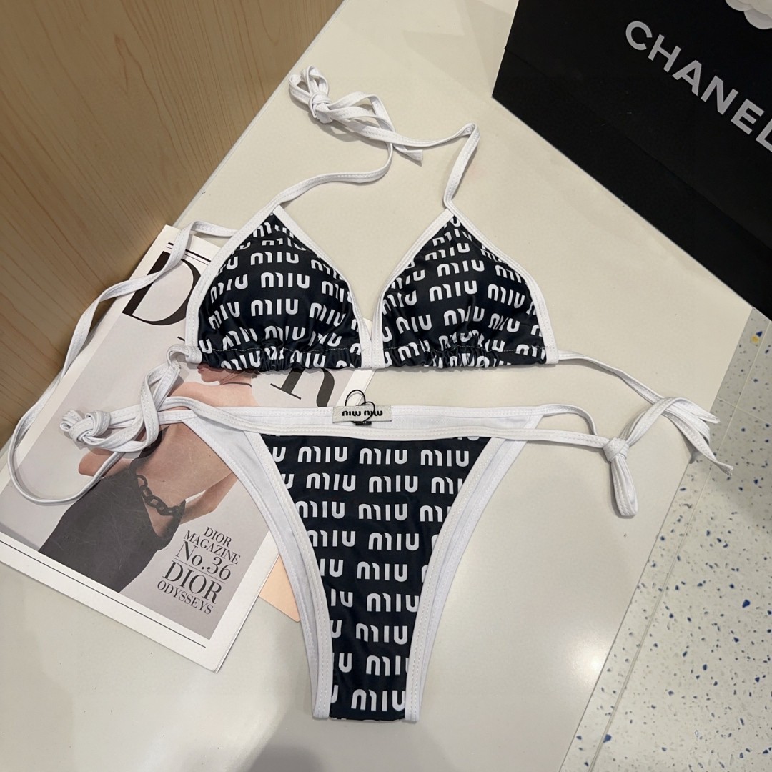 Miumiu Halter 2 Piece Swimsuit