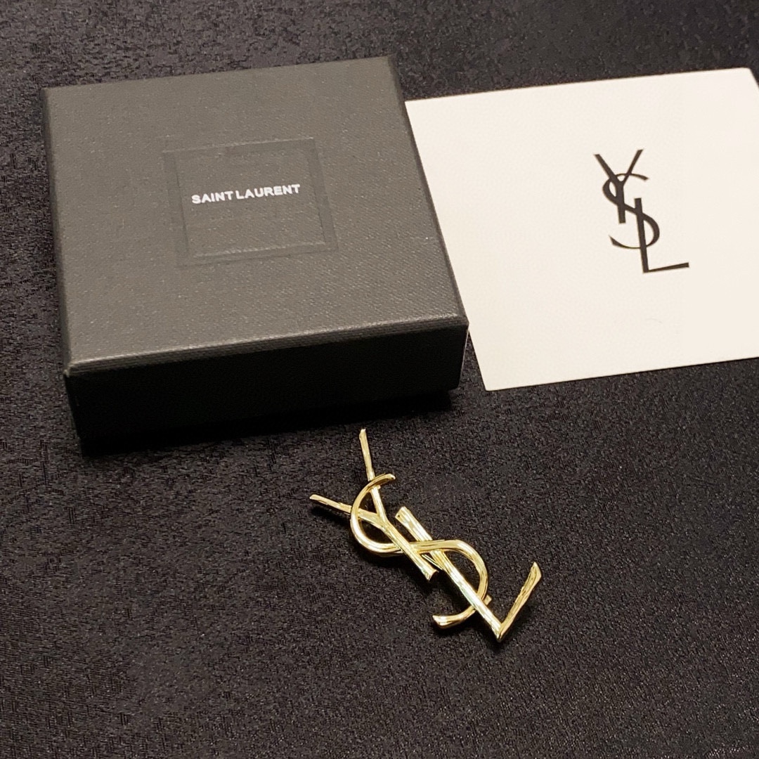 YSL Brooch