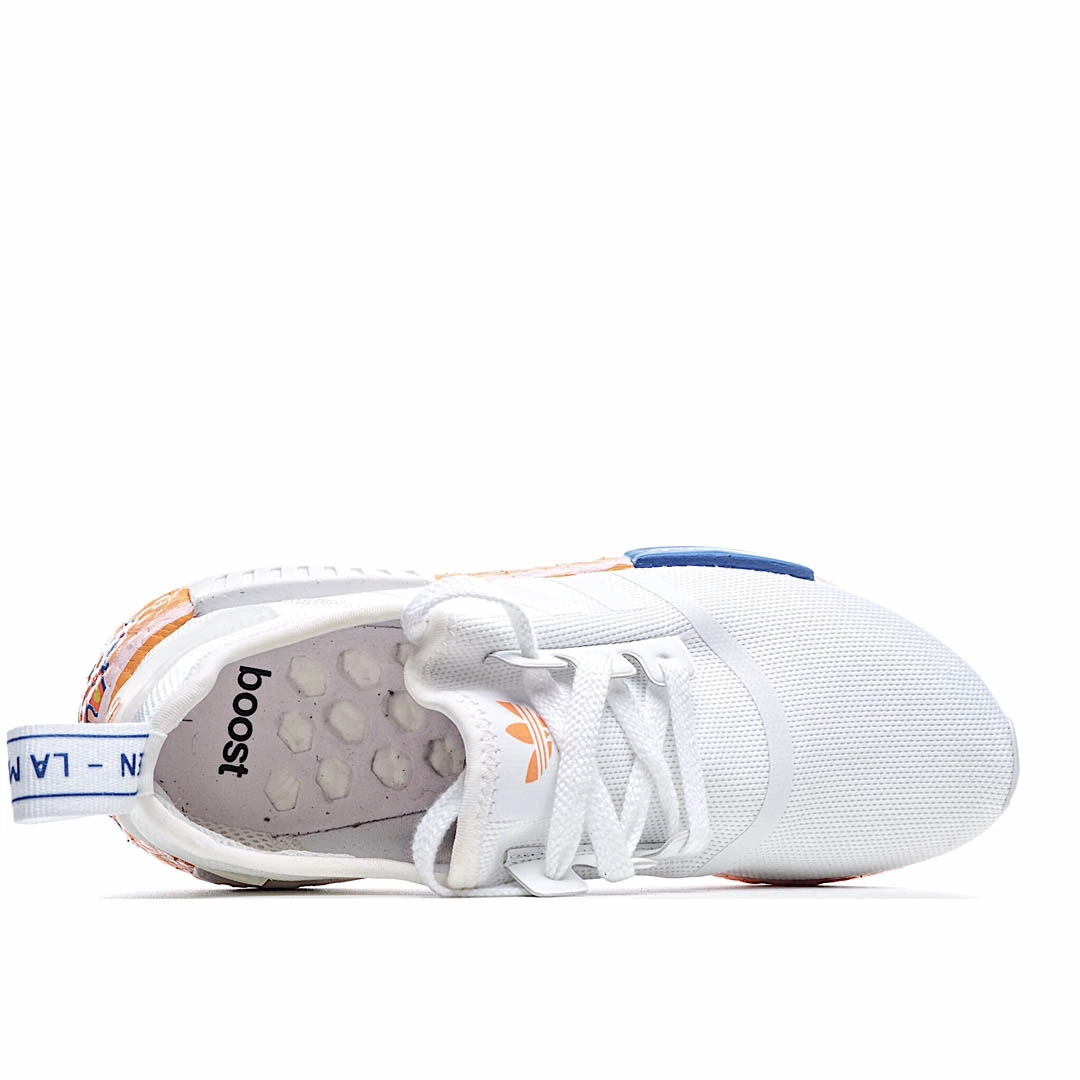 Adidas NMD_R1 'Graffiti - White Signal Coral'