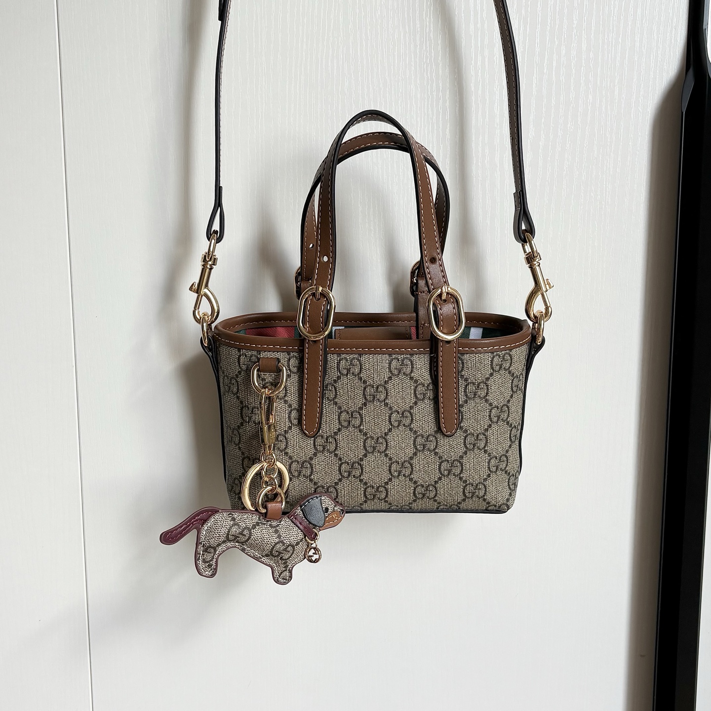 Gucci Emblem Mini Tote Bag