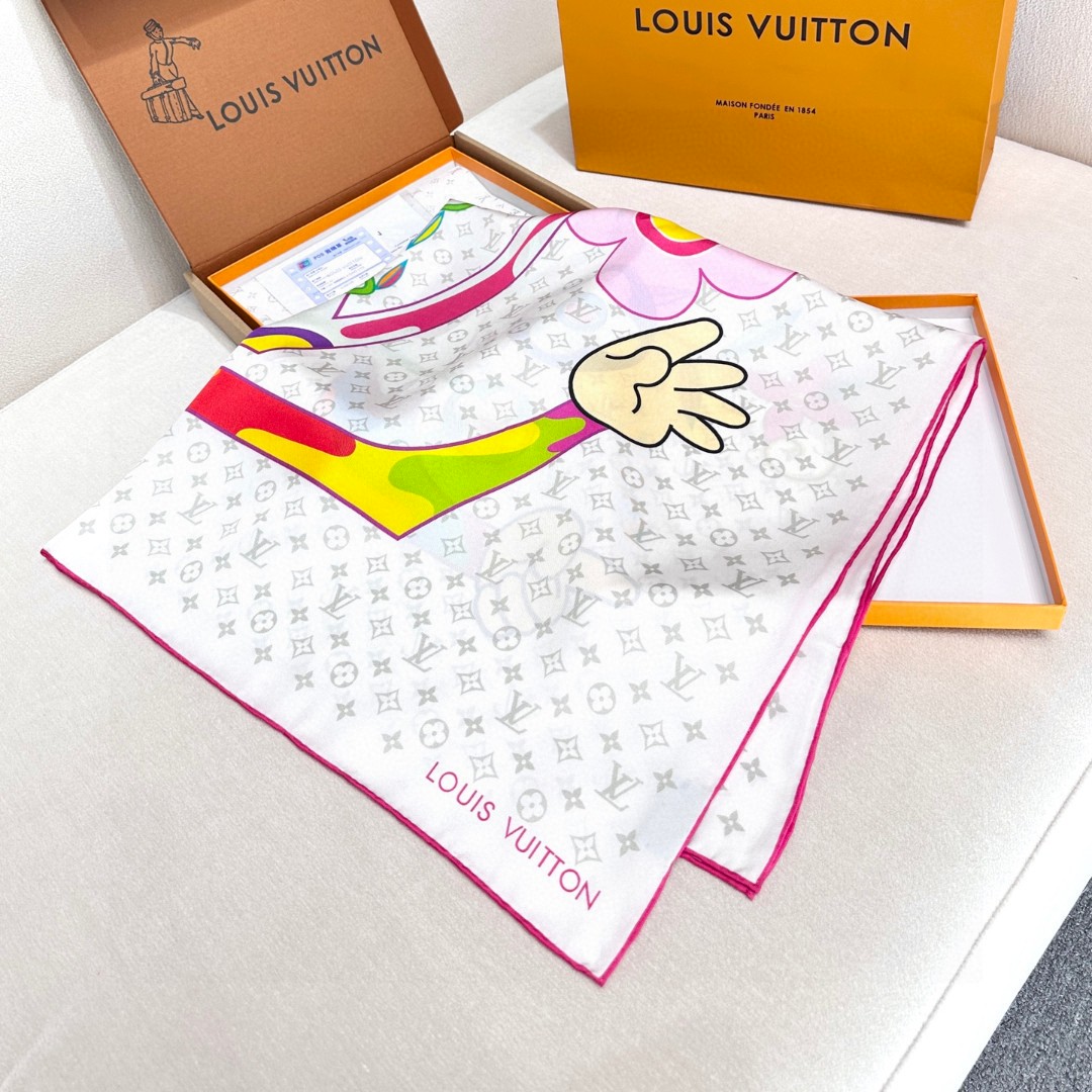 LV x TM SUPERFLAT 90 Scarf