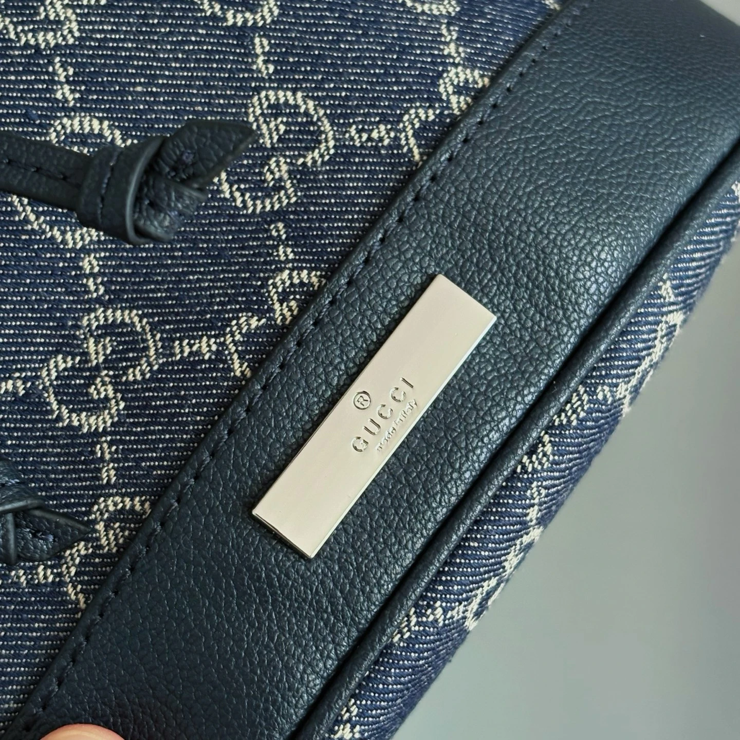Gucci Demin Bucket Bag