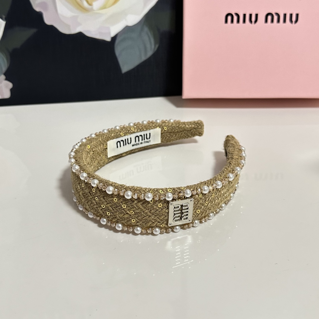 MiuMiu Hair Band