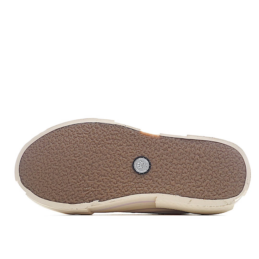 x VESSEL GOP Low canvas vulcanized sneakers