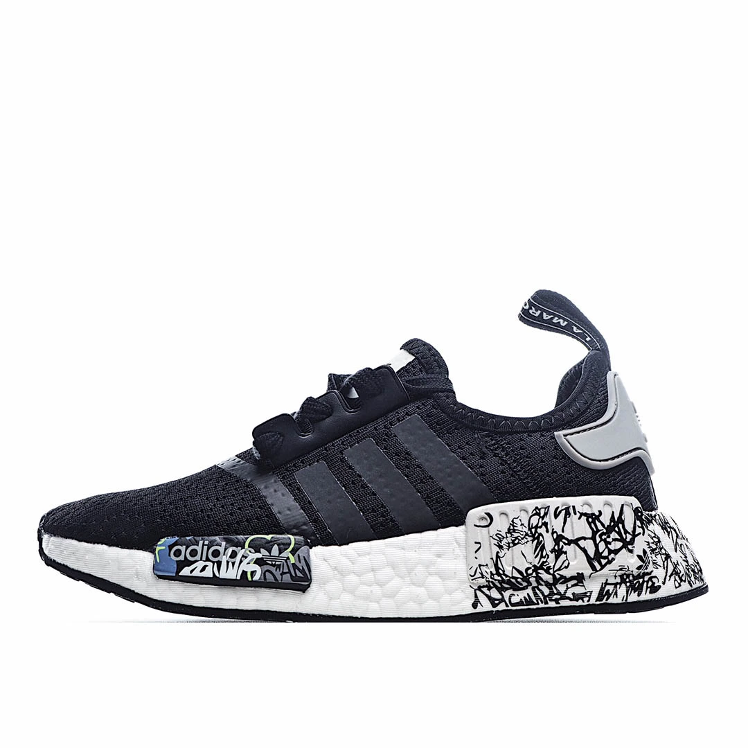 Adidas NMD_R1 'Black Graffiti'