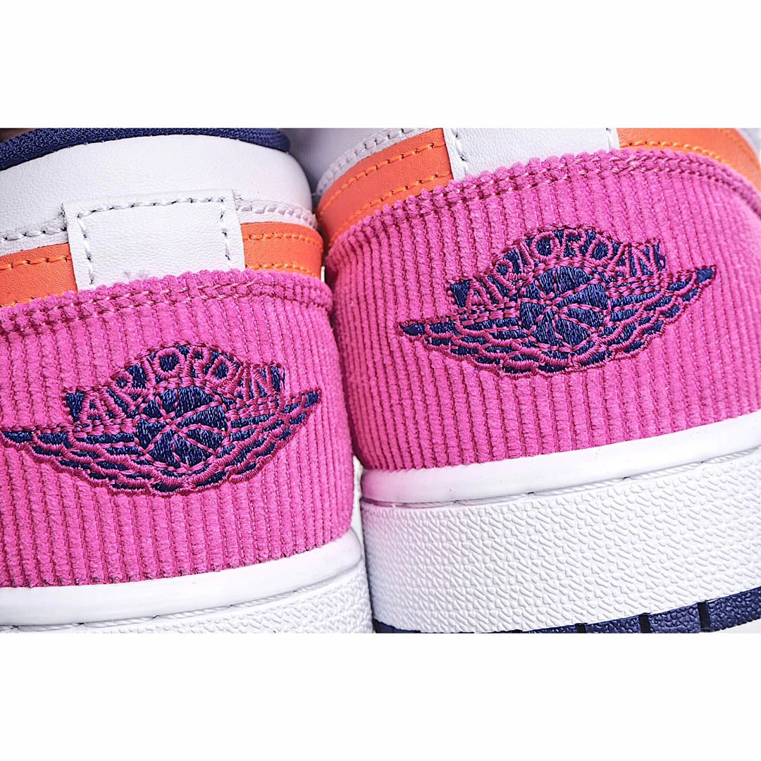 Air Jordan 1 Low GS 'Fire Pink Hyper Crimson'