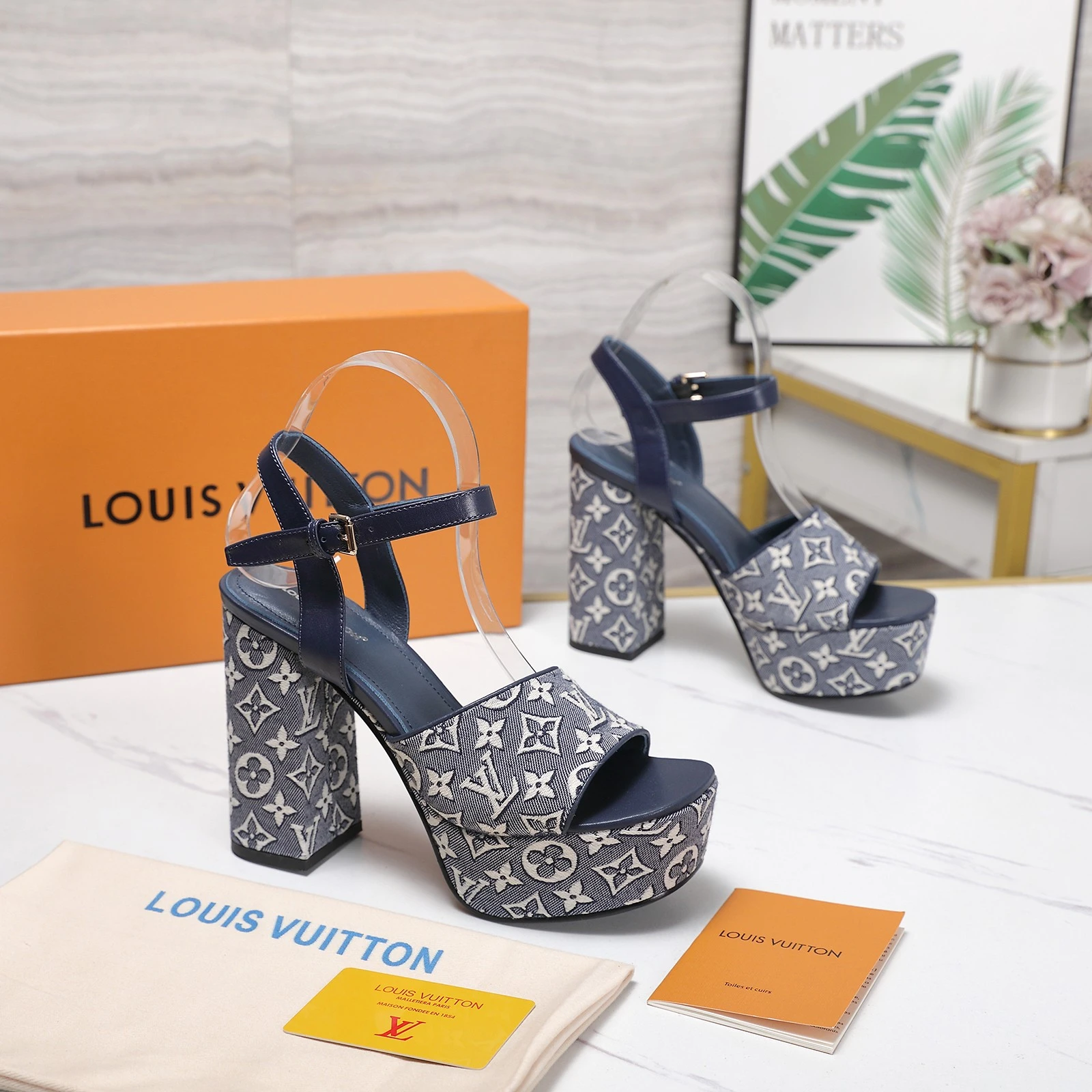 Louis Vuitton 26 SS High Heel Sandals