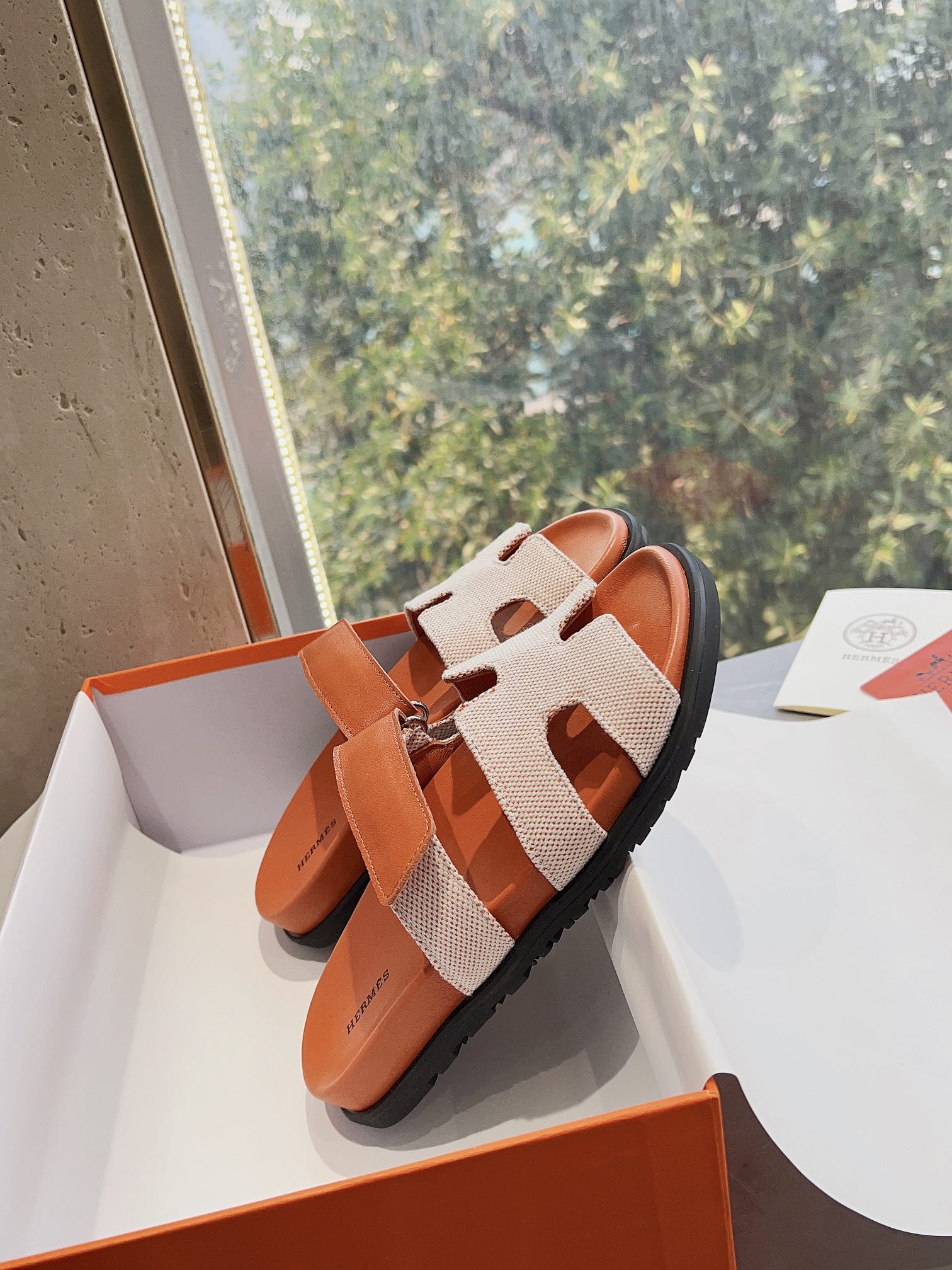 Hermes Slippers