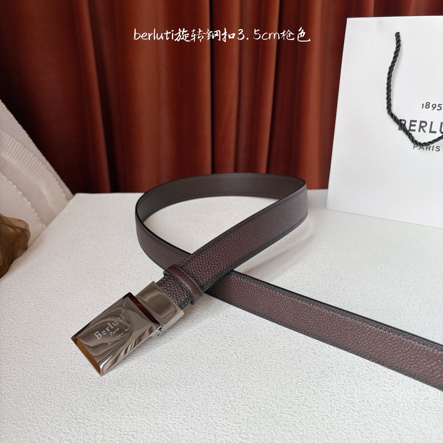 Berluti Belt for Men Width 35mm