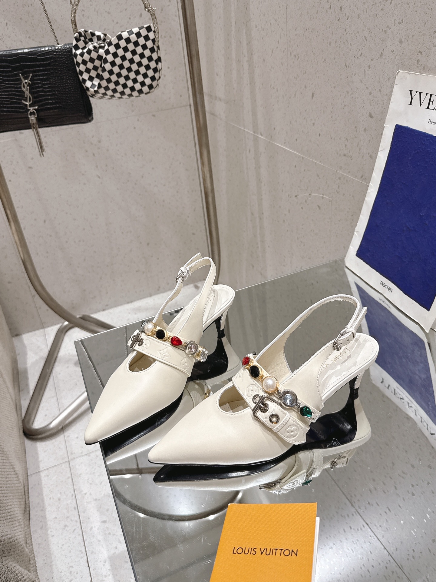 LV Vibe open-back high heels