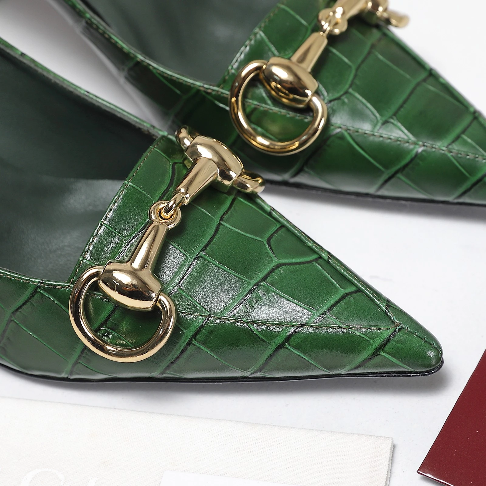 Gucci Bombshell Sharp pointed ultra-fine high heels