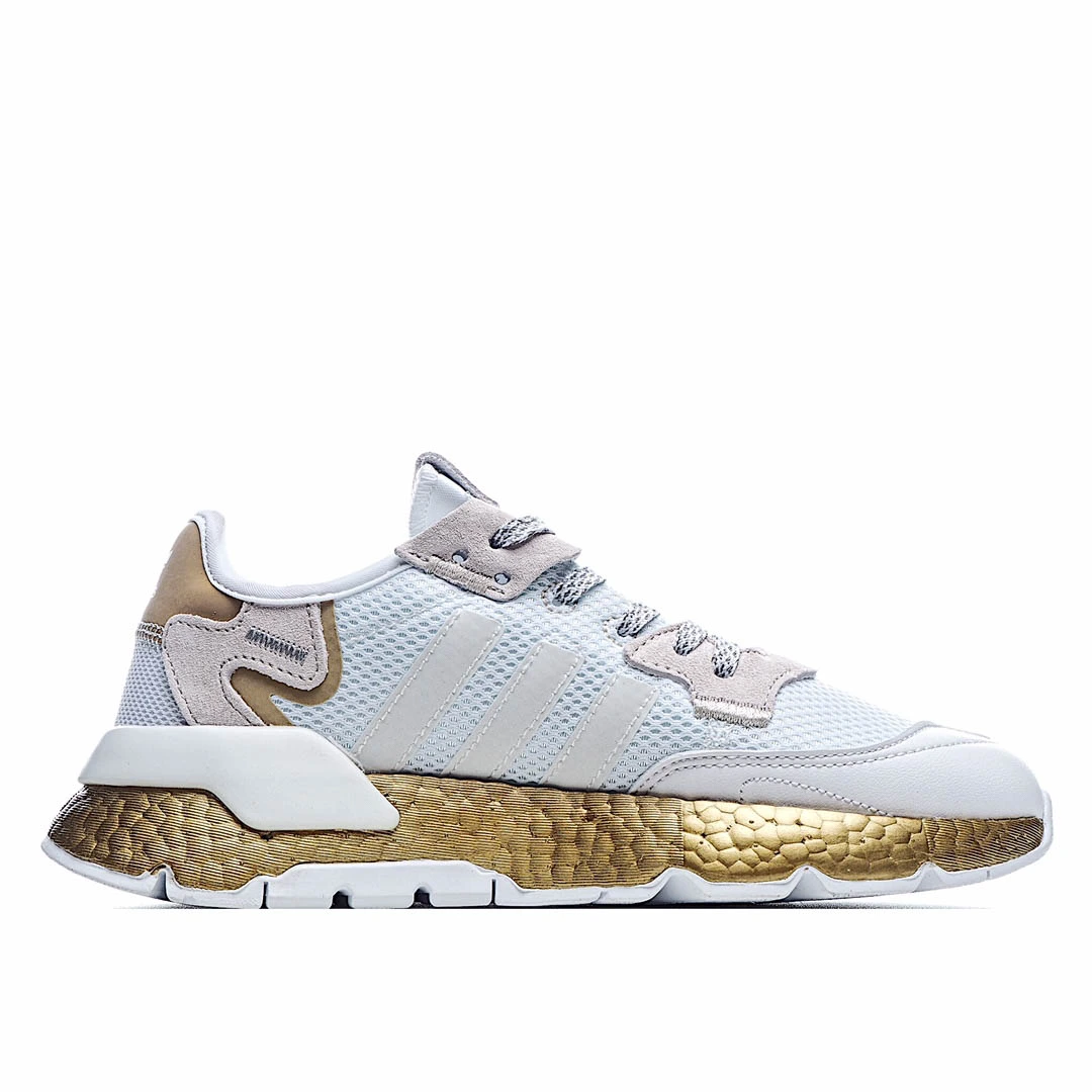 Adidas Wmns Nite Jogger 'White Gold Metallic'