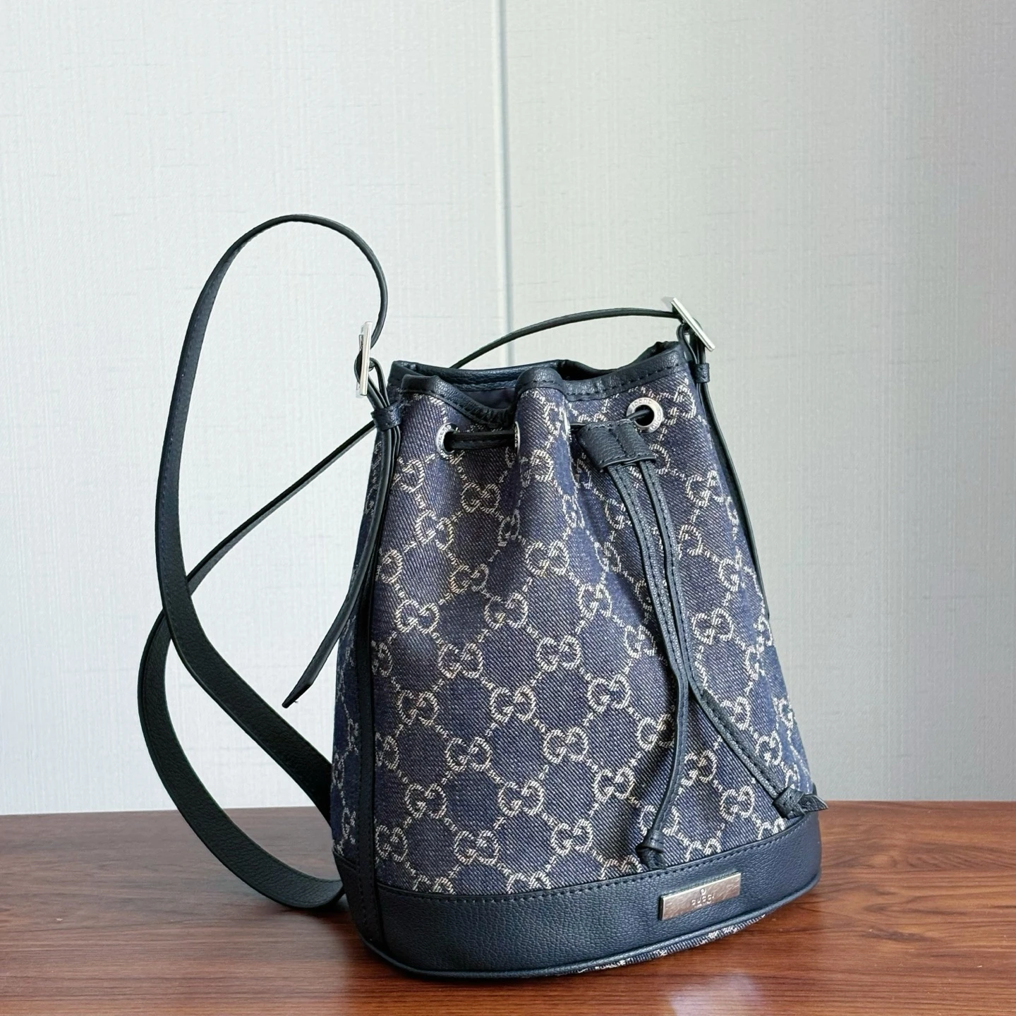 Gucci Demin Bucket Bag