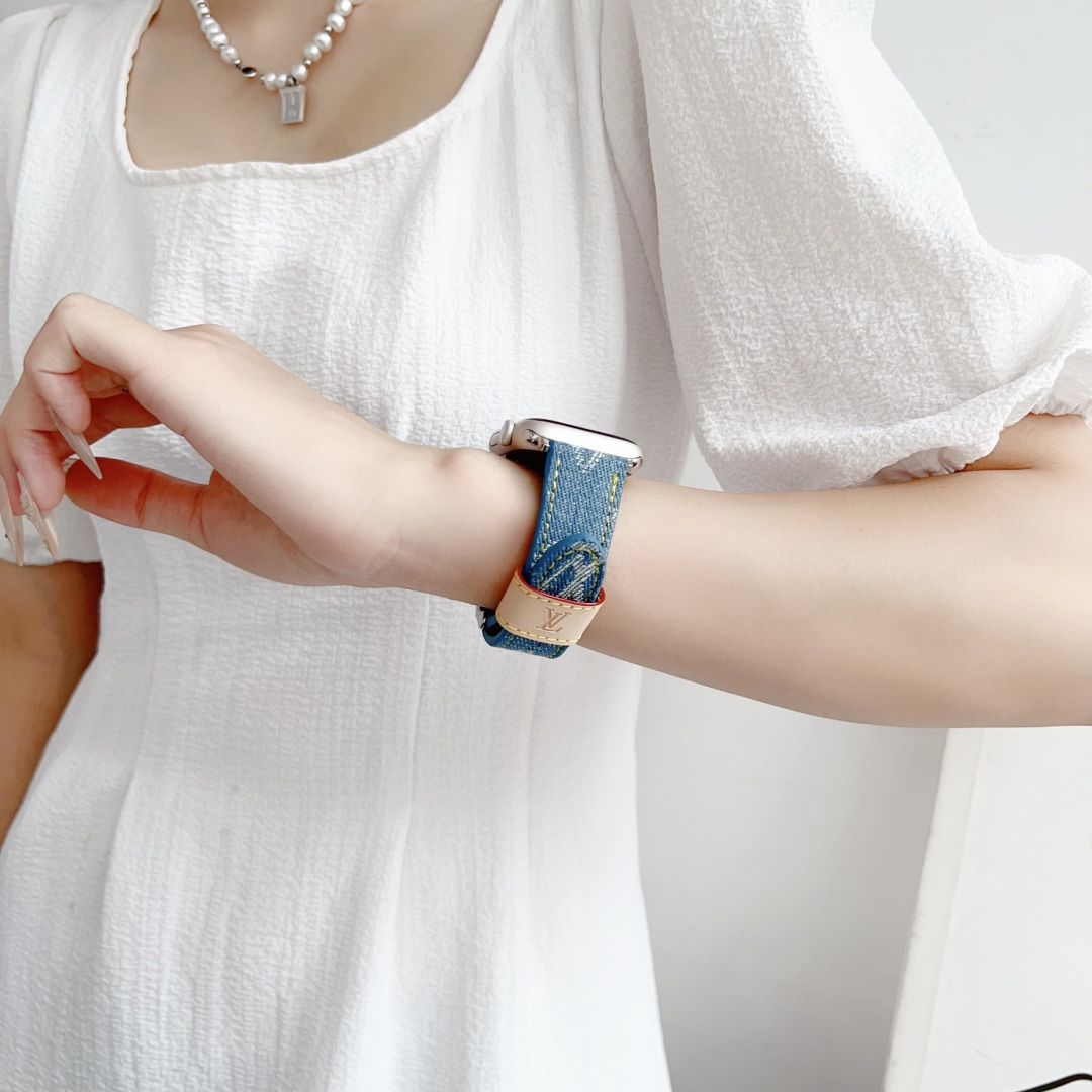 LV Demin Watch Band