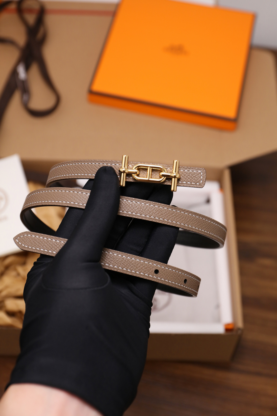 Hermes Belt W13mm Size 90-110cm