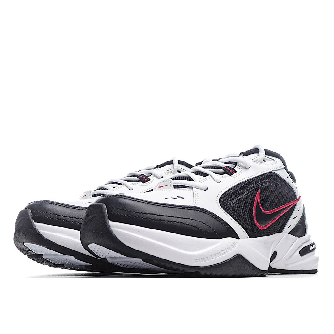 Nike Air Monarch IV 'White Black Red'