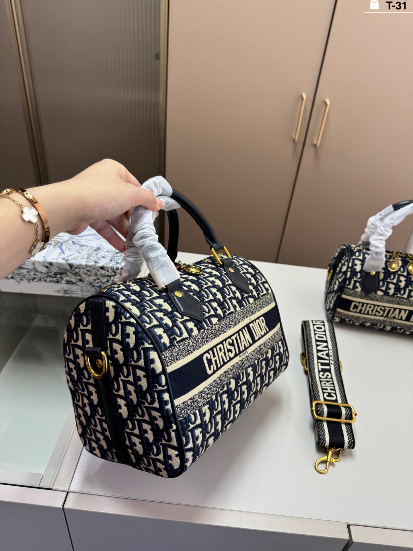 Dior Boston Pillow Bag