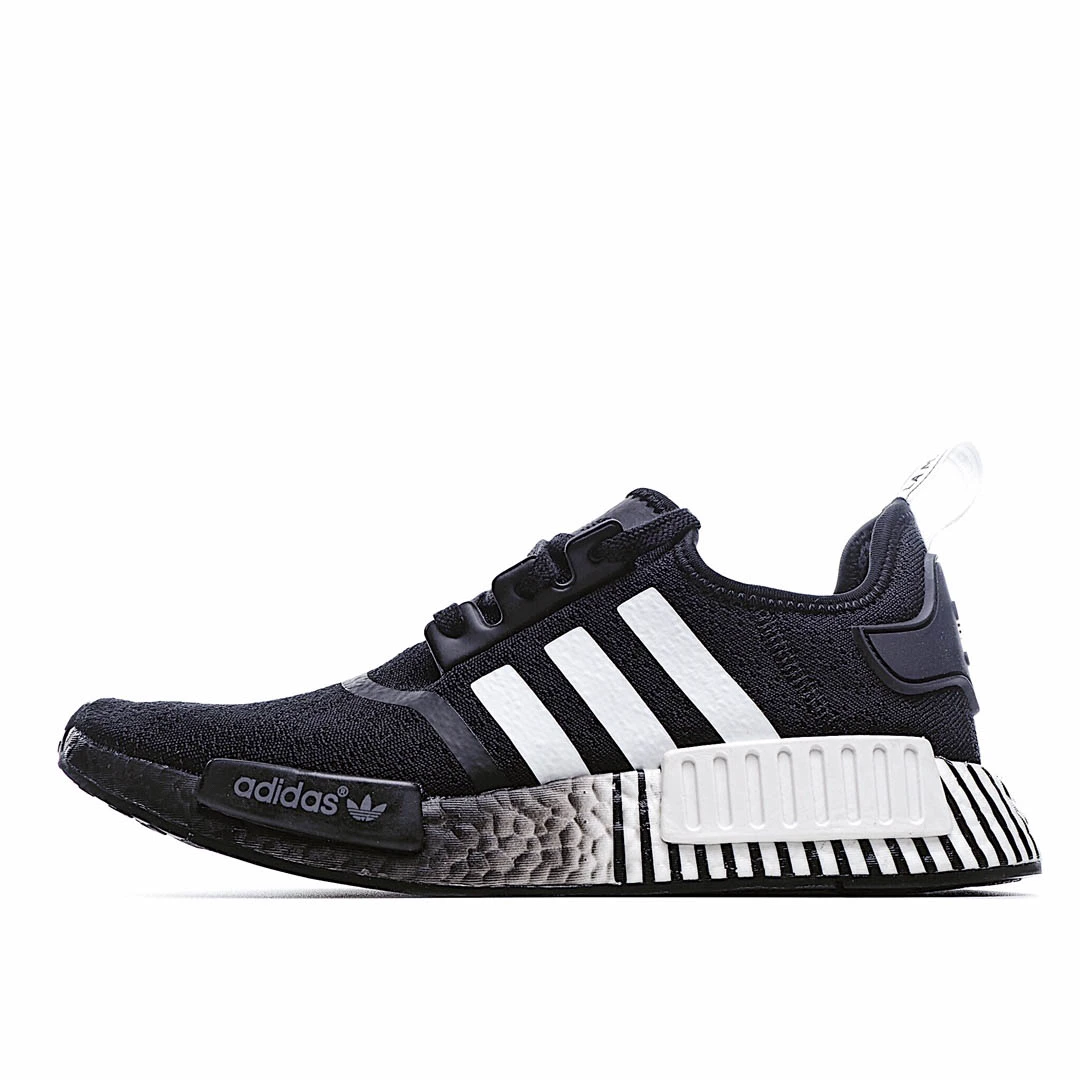 Adidas NMD_R1 'Glitch - Black White' Sample