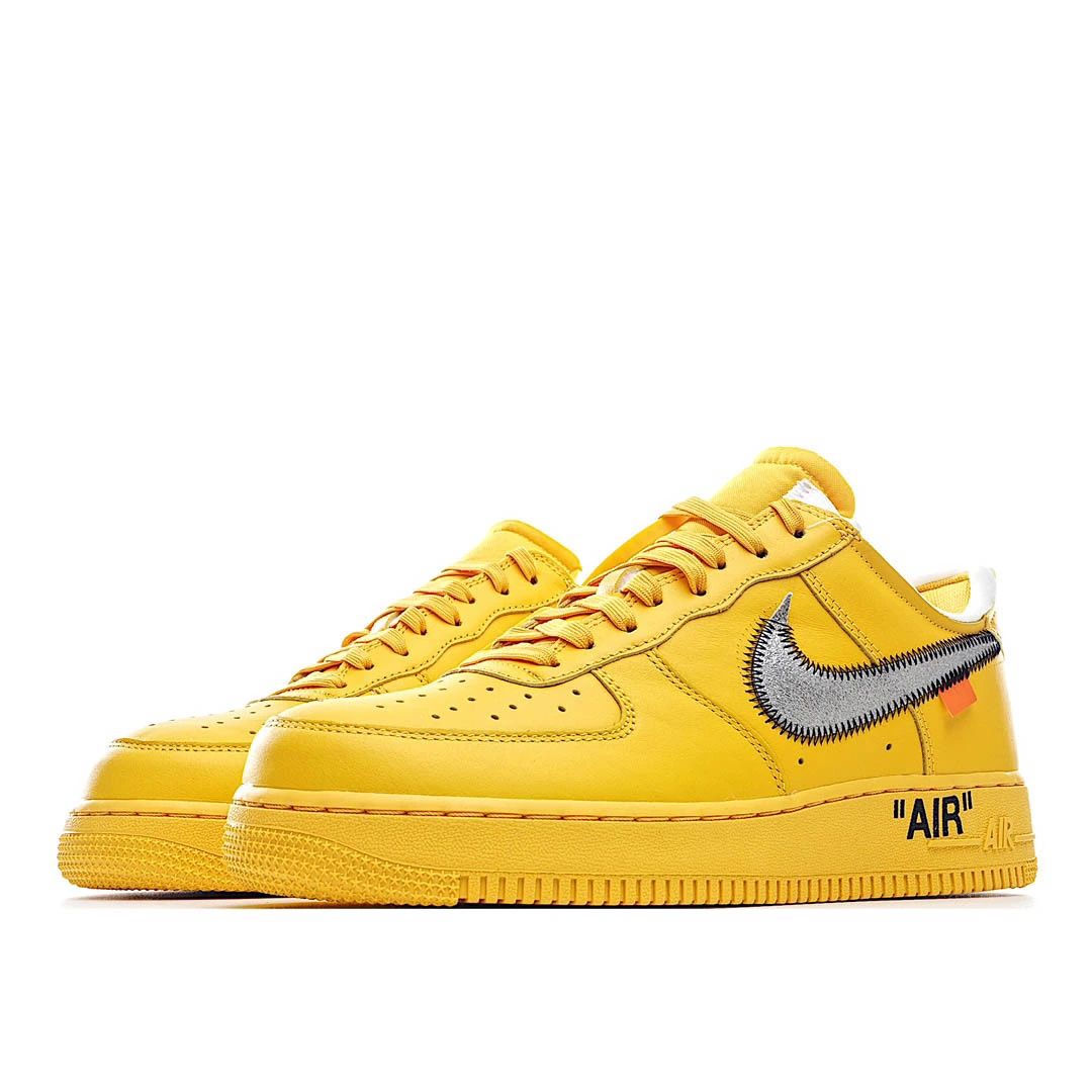 Nike Off-WhiteTM c/o @Nike titled AF1&ldquo;Lemonade&rdquo;~@virgilablohs exhibition