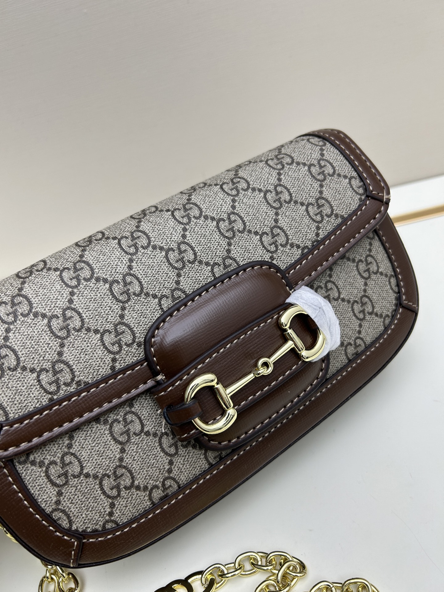 Gucci Horseneck Buckle Bag