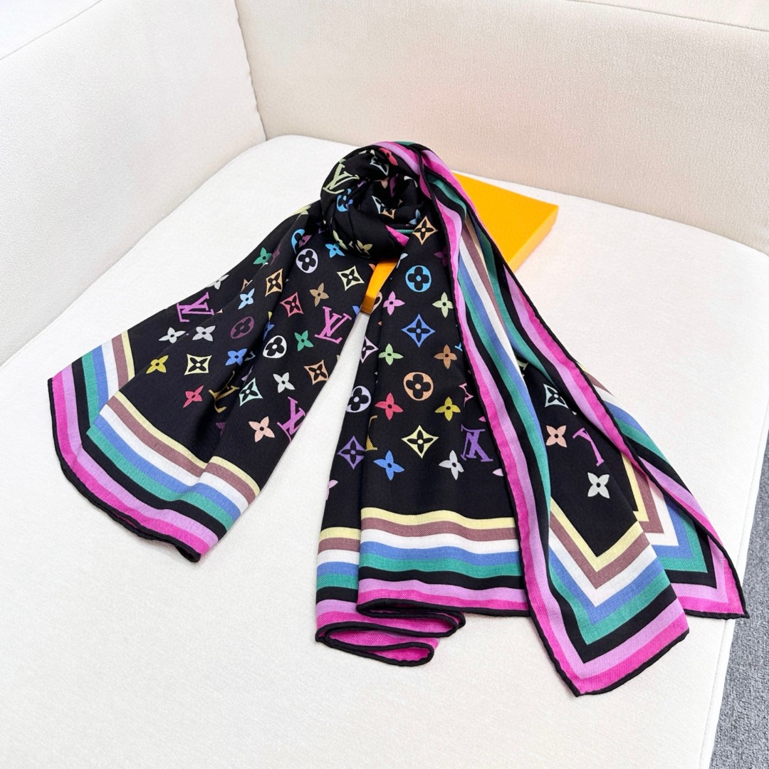 LV x TM Monogram Multicolor Shawl