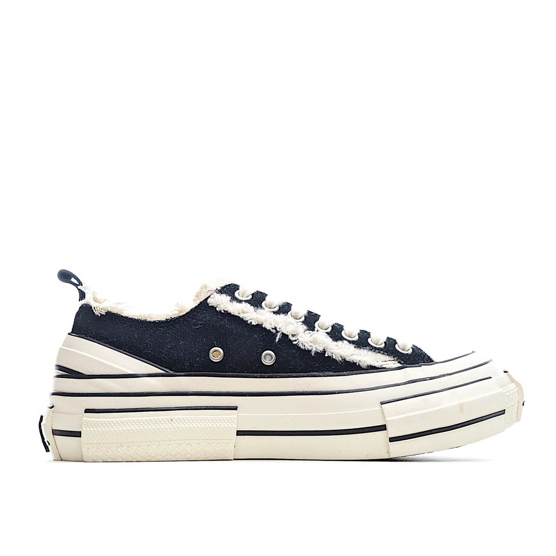 xVESSEL GOP Low canvas vulcanized sneakers