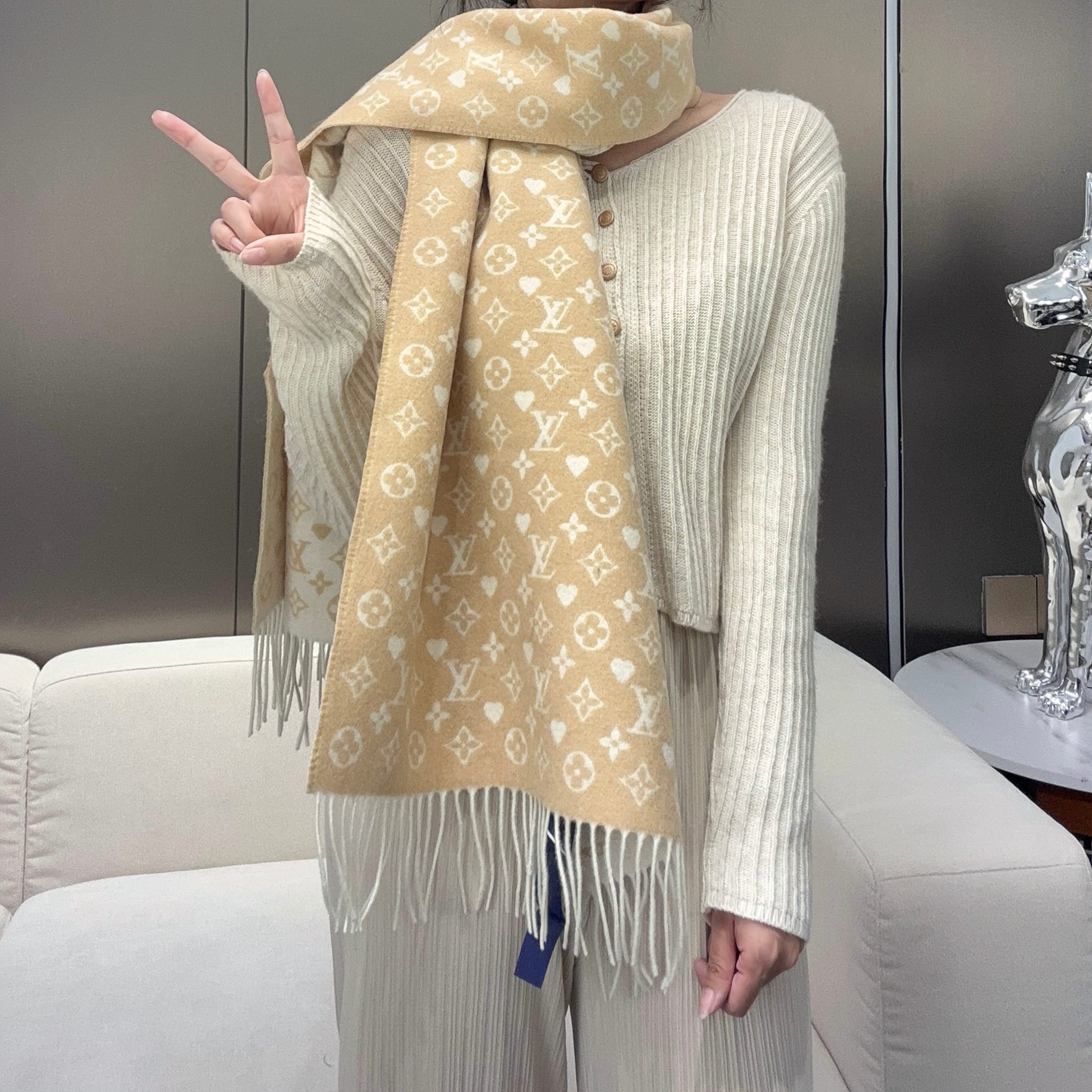 Louis Vuitton Cashmere Scarf