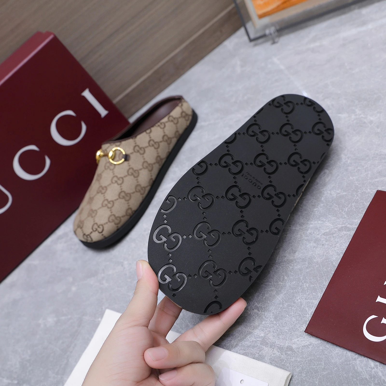 Gucci 2026 New Thick Soled Mueller Shoes
