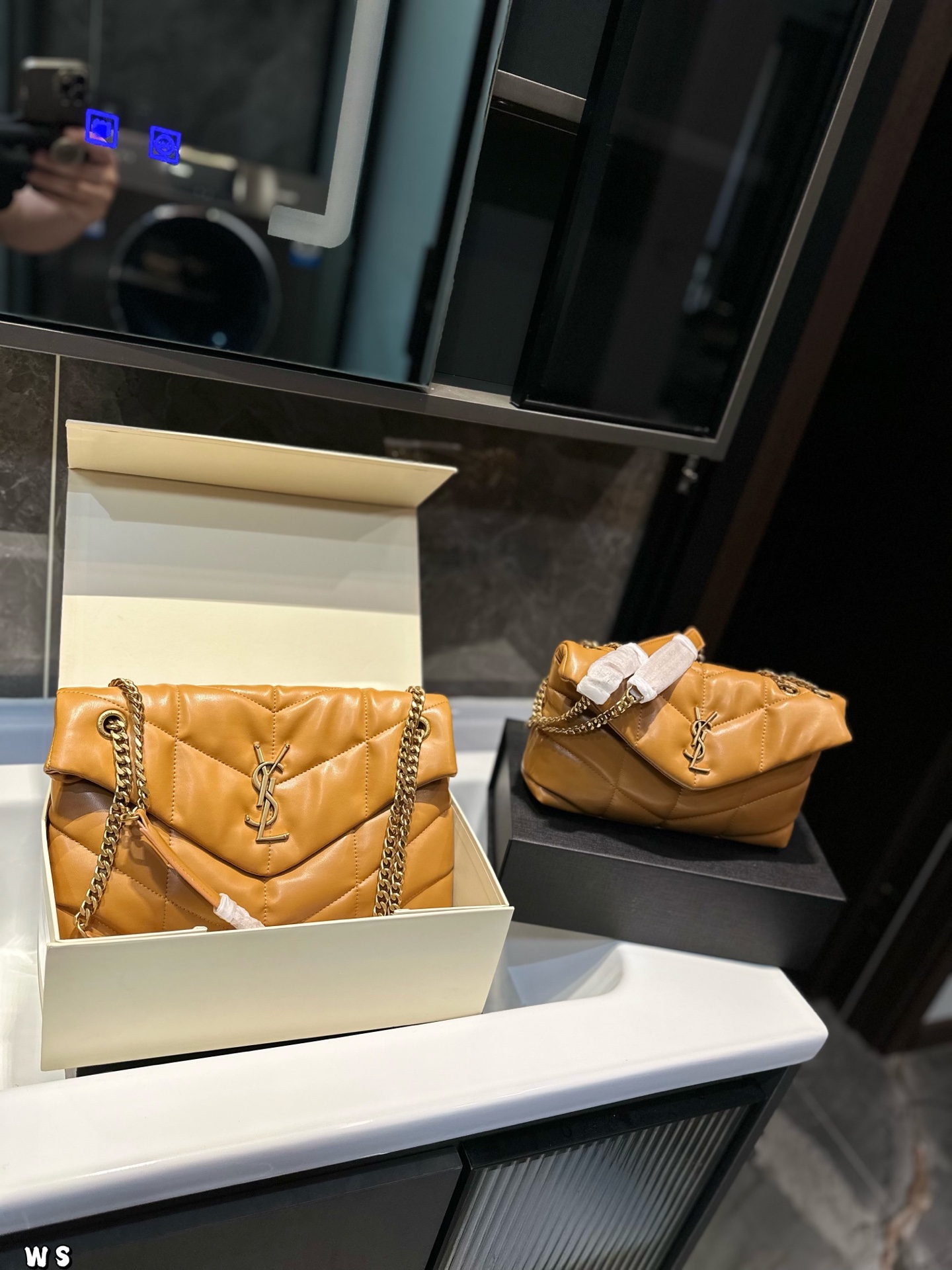 YSL Puffer Shoulder Bag