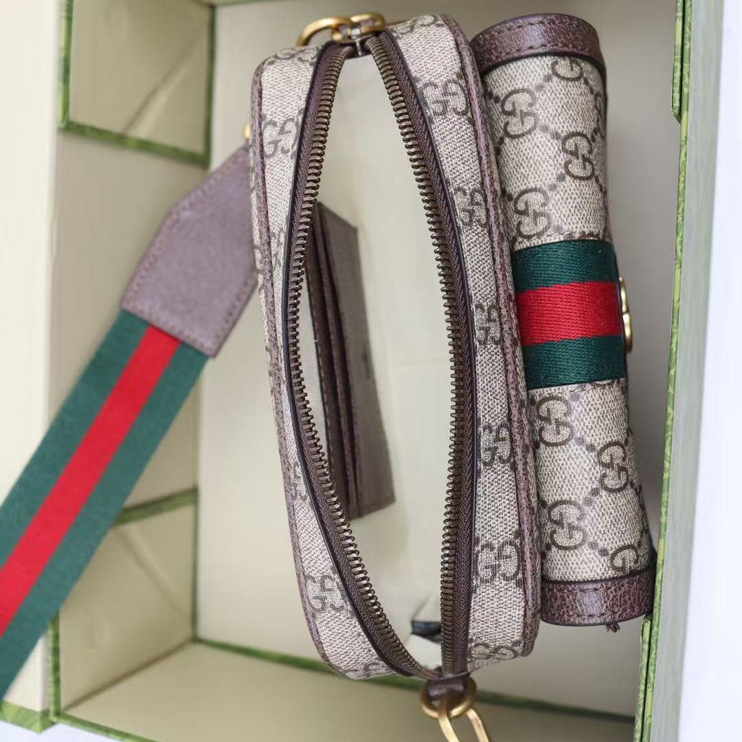 EMBOSS WITH INITIALS Ophidia mini bag