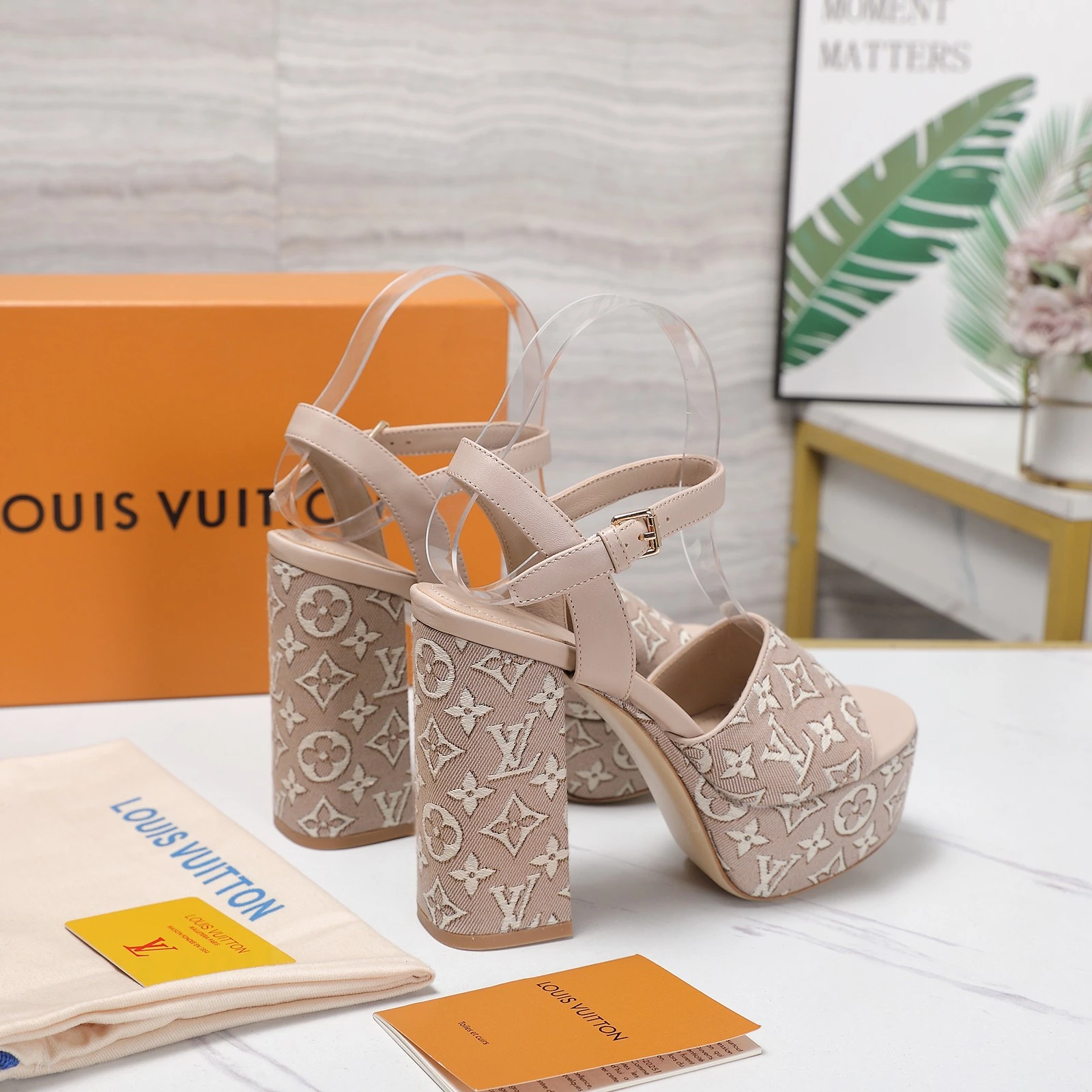Louis Vuitton 26 SS High Heel Sandals