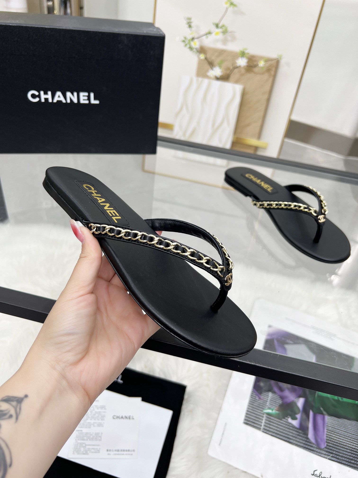 Chanel Slippers