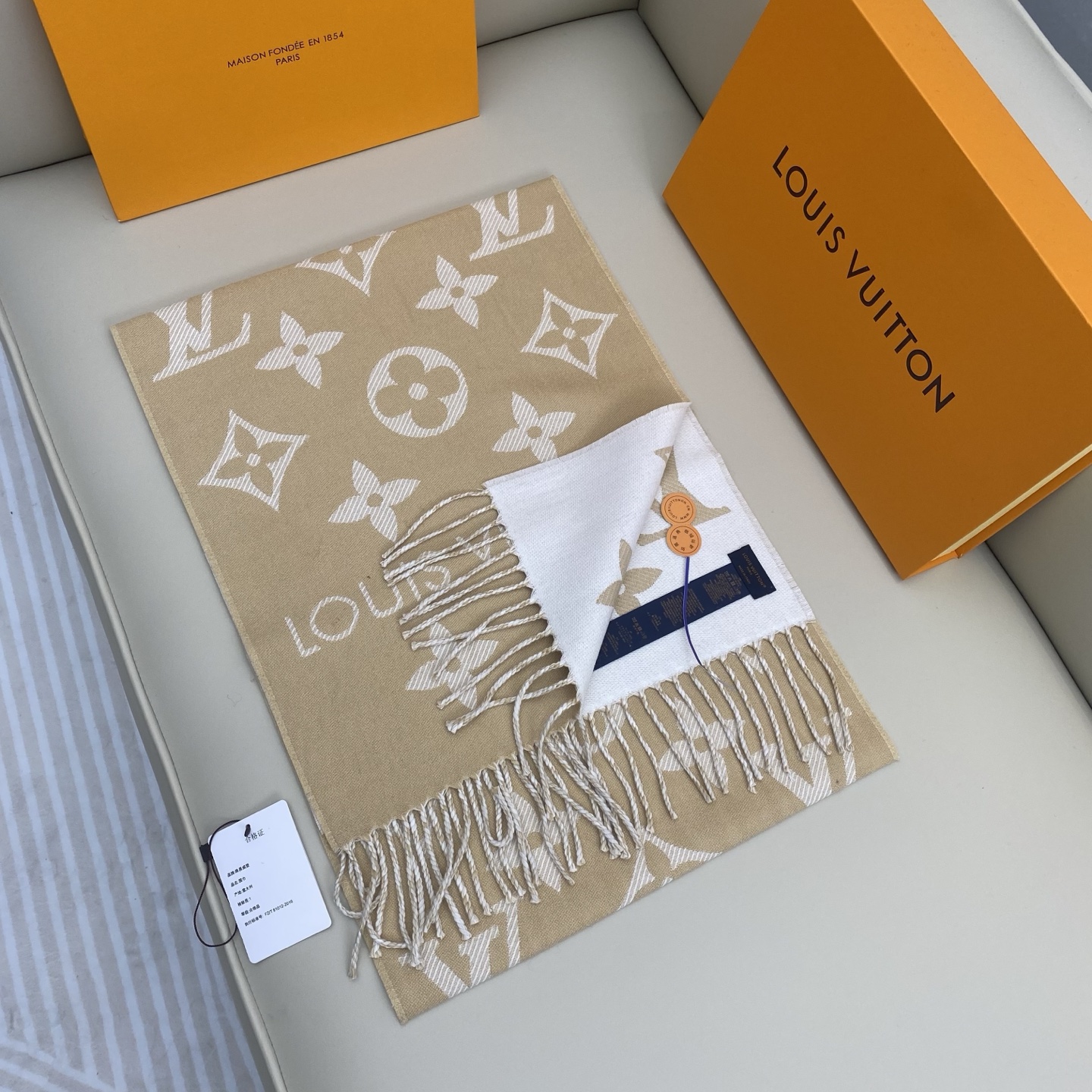 Louis Vuitton Cashmere Scarf