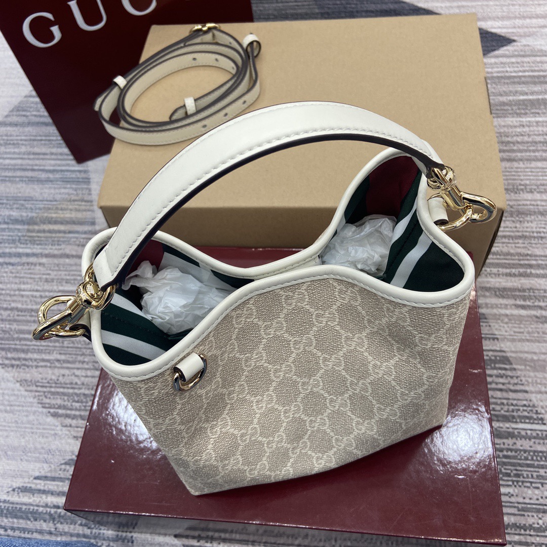 Gucci Emblem Tote Bag